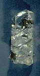 Calcite, cristal  base de calcium et de carbone.