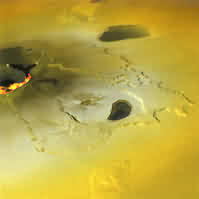 Volcans sur Io