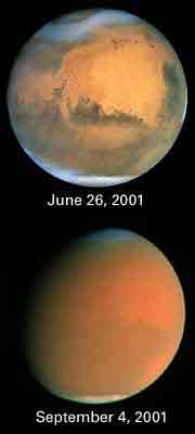 Tempte sur Mars