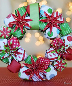 Fabriquer une couronne de Noël en papier : tutoriel en images